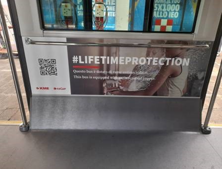 KME e SEA, per superfici anti-covid in rame a Linate